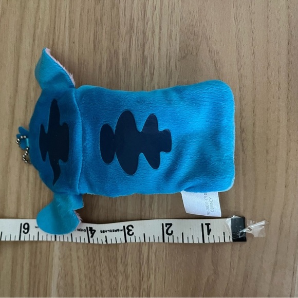 STITCH Small Plush Holder Blue Keychain Disney Store Japan - Picture 5 of 10